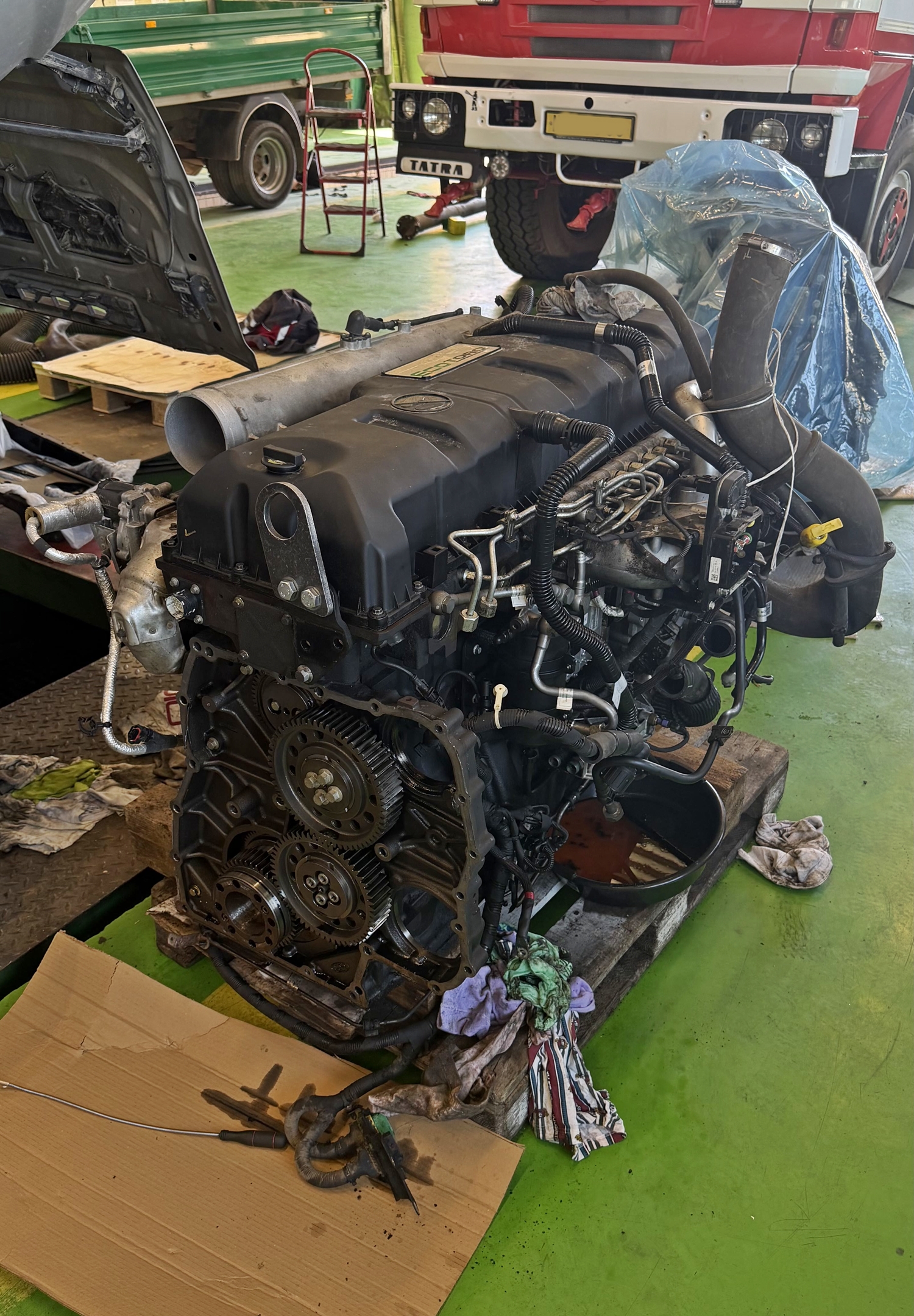 Motor nákladního vozidla